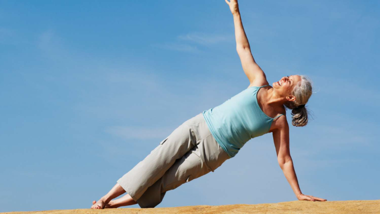 Yoga for over 60 women